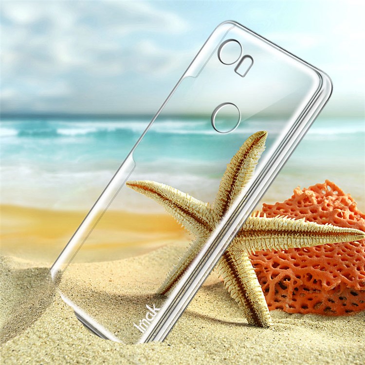 IMAK Crystal Case II Scratch-resistance Clear See-through Hard Case for Google Pixel 2 XL/XL2-4