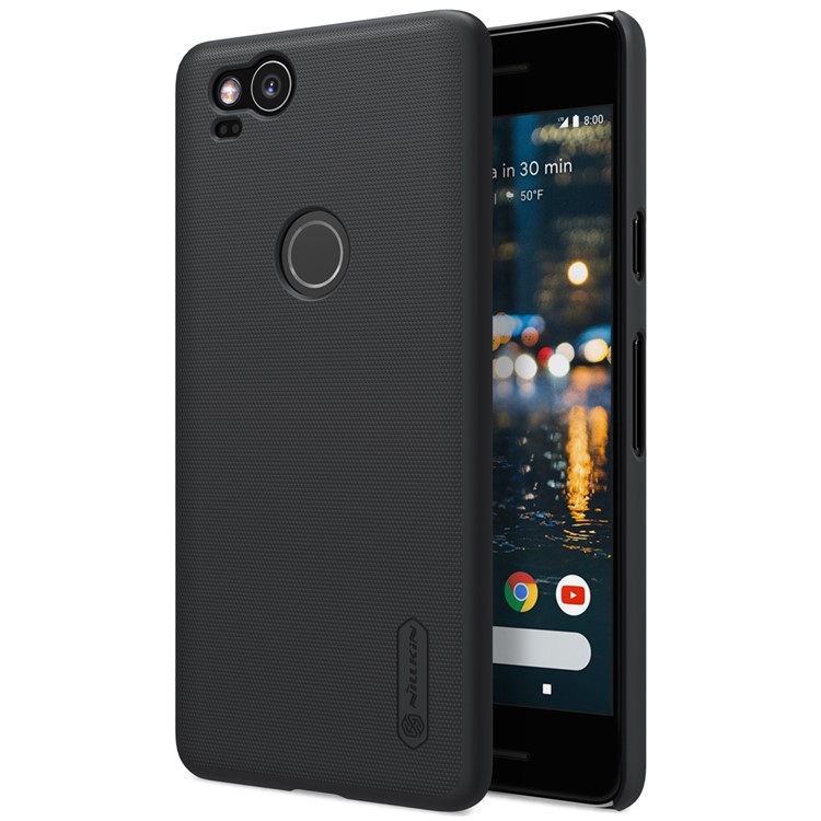 NILLKIN Super Frosted Shield Hard PC Case for Google Pixel 2 - Black-1