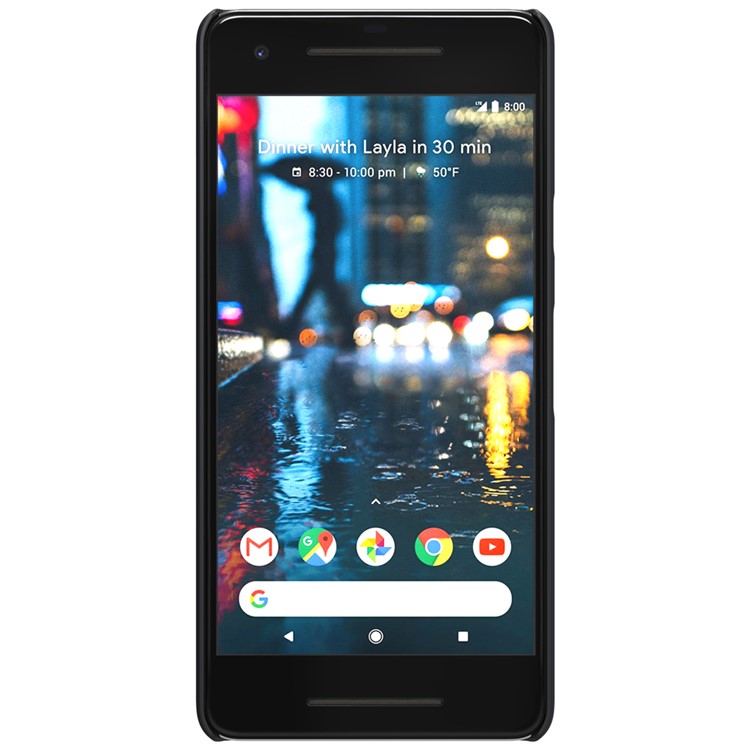 NILLKIN Super Frosted Shield Hard PC Case for Google Pixel 2 - Black-3