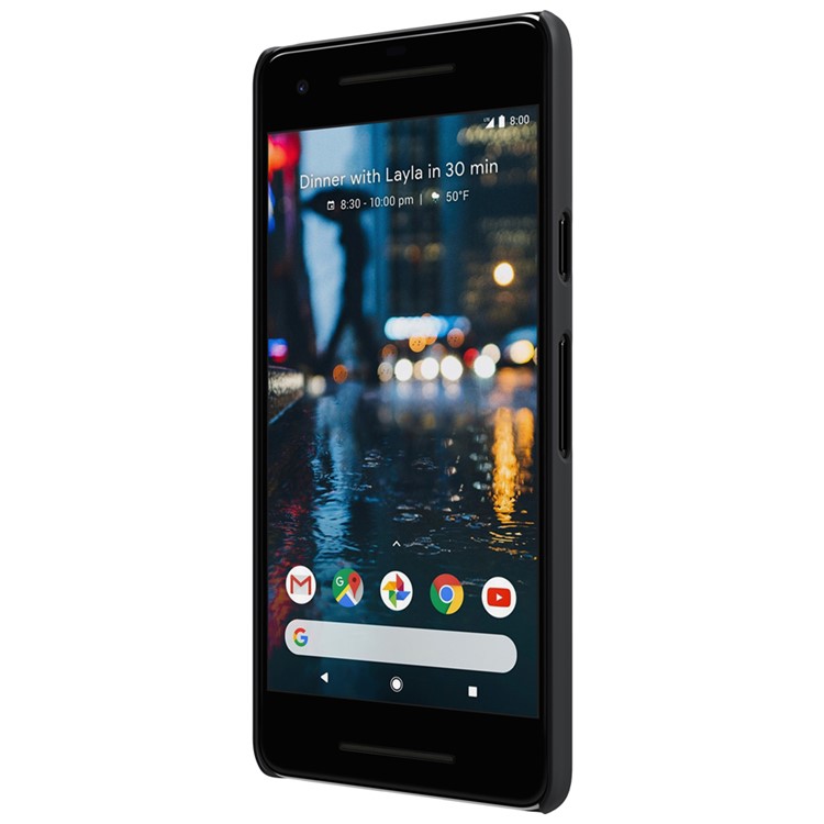 NILLKIN Super Frosted Shield Hard PC Case for Google Pixel 2 - Black-4