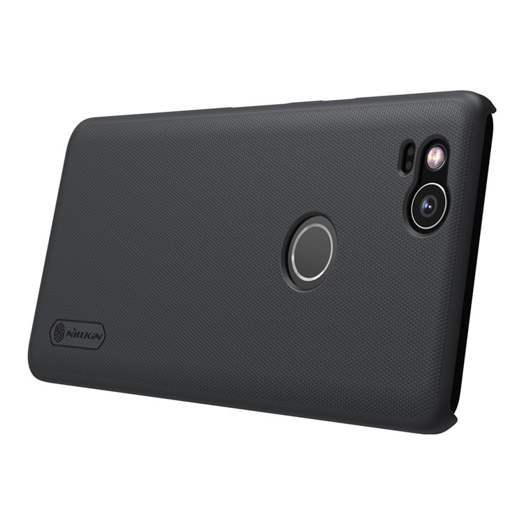 NILLKIN Super Frosted Shield Hard PC Case for Google Pixel 2 - Black-6