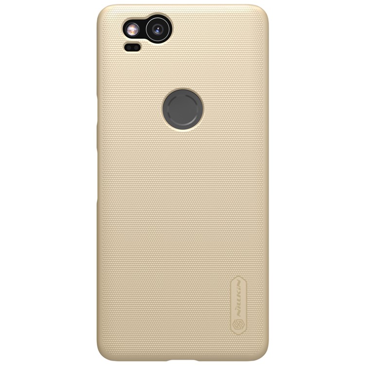 NILLKIN Super Frosted Shield Hard Shell Cover Case for Google Pixel 2 - Gold-3