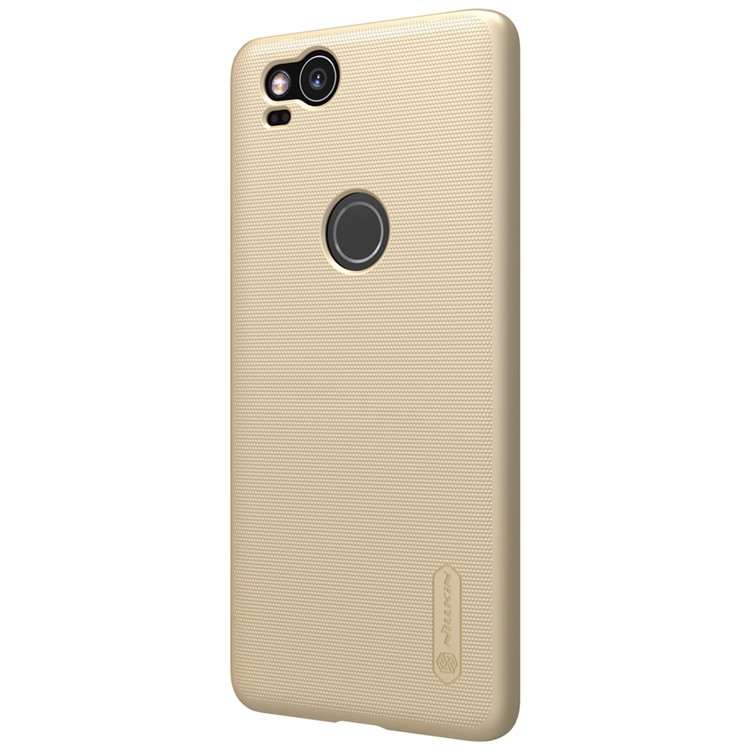 NILLKIN Super Frosted Shield Hard Shell Cover Case for Google Pixel 2 - Gold-5