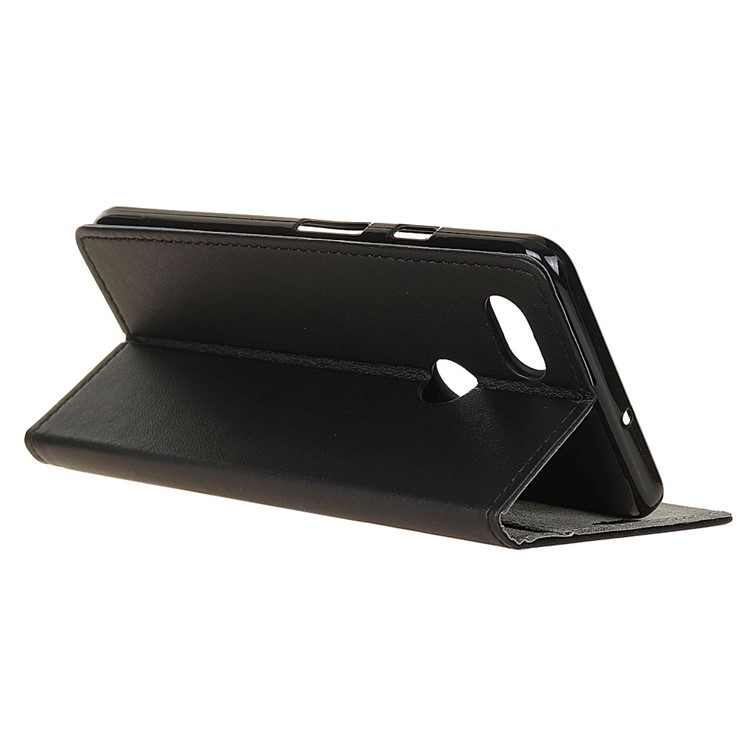 PU Leather Wallet Stand Mobile Phone Cover for Google Pixel 3 XL / XL3 - Black-5