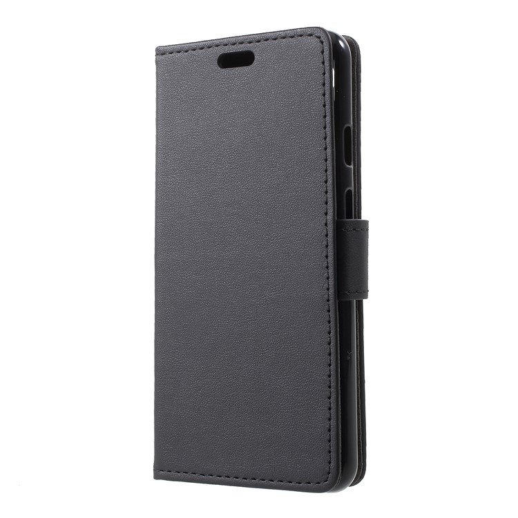 Wallet Leather Stand Cover for Google Pixel 3 - Black-3