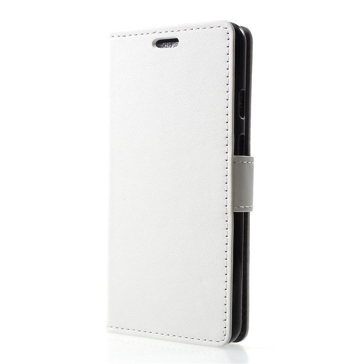 Wallet Leather Stand Phone Case for Google Pixel 3 - White-3