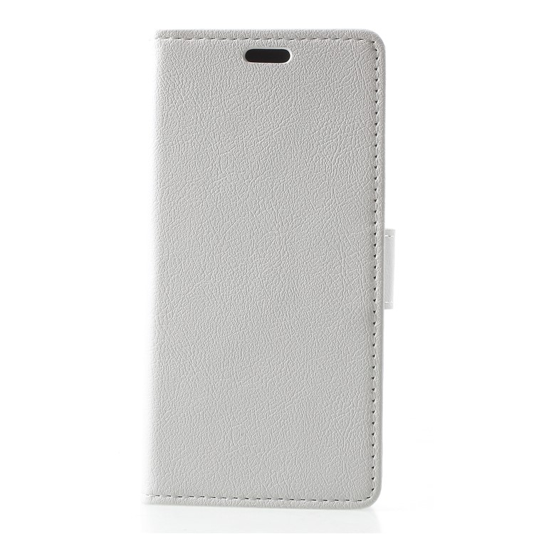 Wallet Stand Flip Leather Mobile Phone Shell for Google Pixel 3 - White-1
