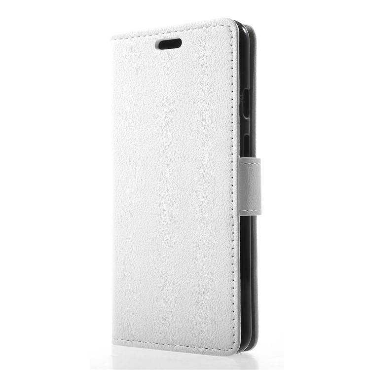 Wallet Stand Flip Leather Mobile Phone Shell for Google Pixel 3 - White-3