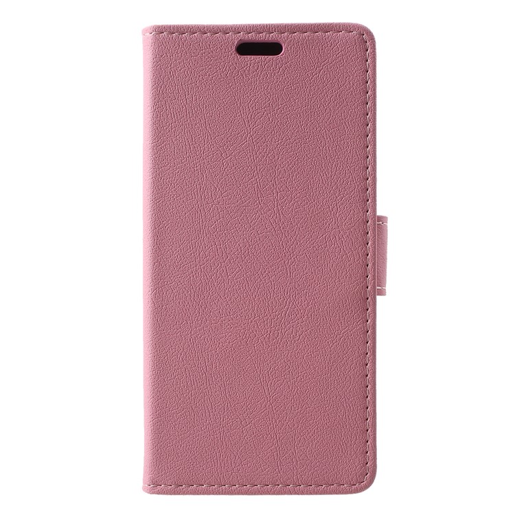 Wallet Stand Flip Leather Cell Phone Case Shell for Google Pixel 3 - Pink-1