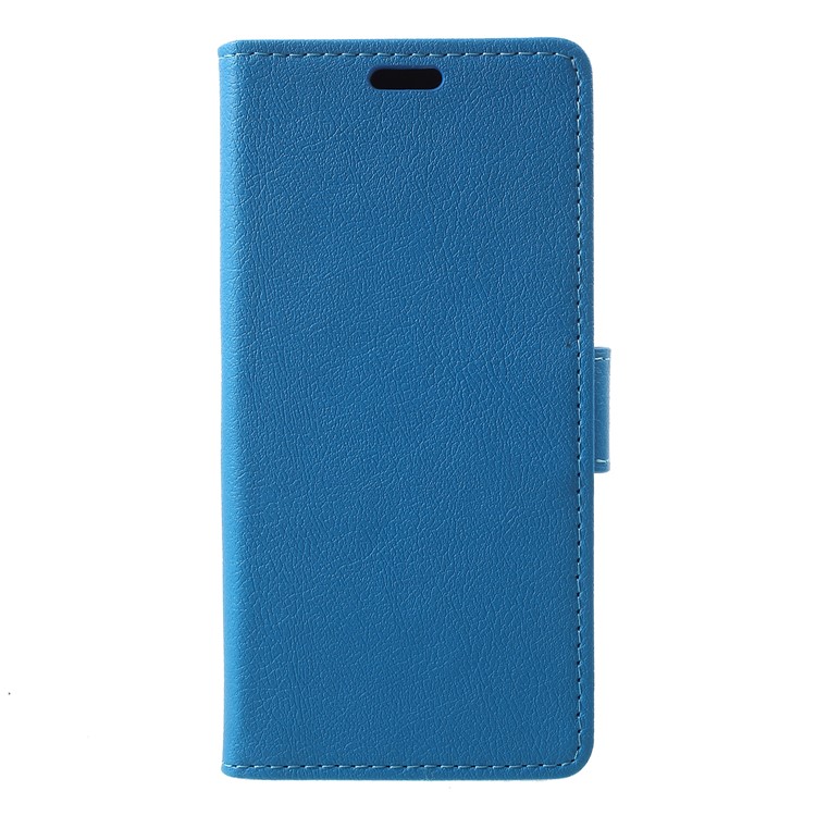 Wallet Stand Flip Leather Mobile Protective Case Cover for Google Pixel 3 - Blue-1