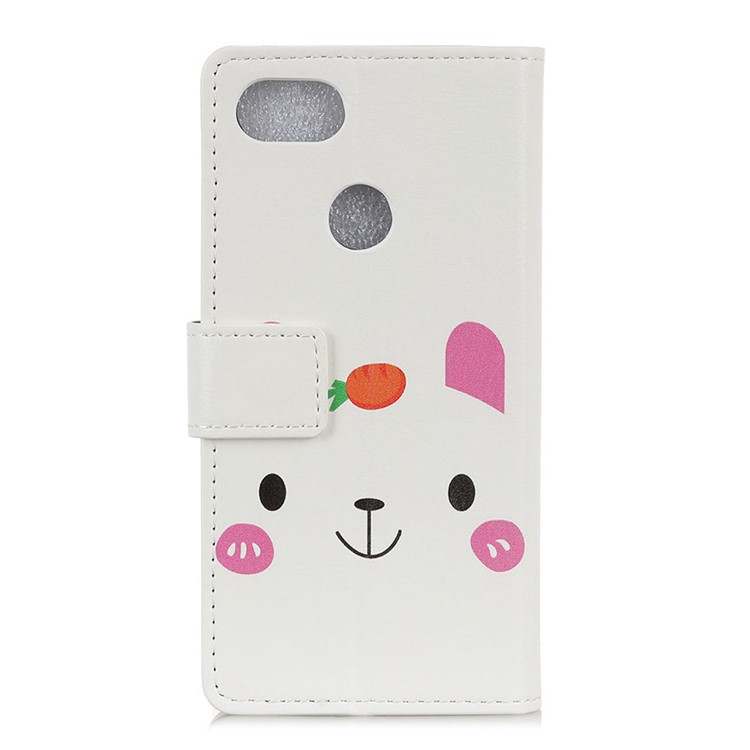 Pattern Printing Wallet Leather Stand Shell for Google Pixel 3 - Cartoon Pattern-2