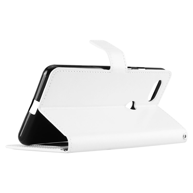 Crazy Horse Texture Wallet Stand Leather Phone Cover for Google Pixel 3 XL / XL3 - White-4
