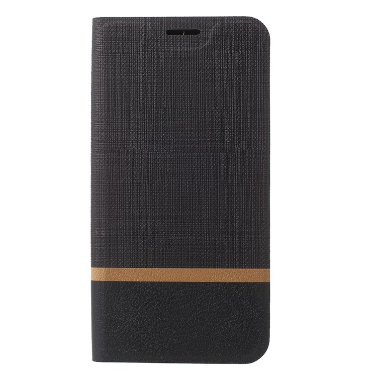 Cross Pattern Leather Card Holder Phone Cover (Built-in Steel Sheet) for Google Pixel 3 XL/XL3 - Black-3