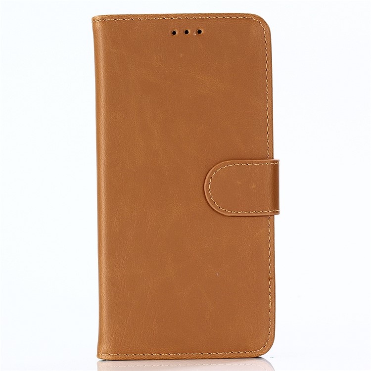 Crazy Horse Texture Vintage Style Leather Mobile Phone Shell for Google Pixel 3 XL / XL3 - Brown-1