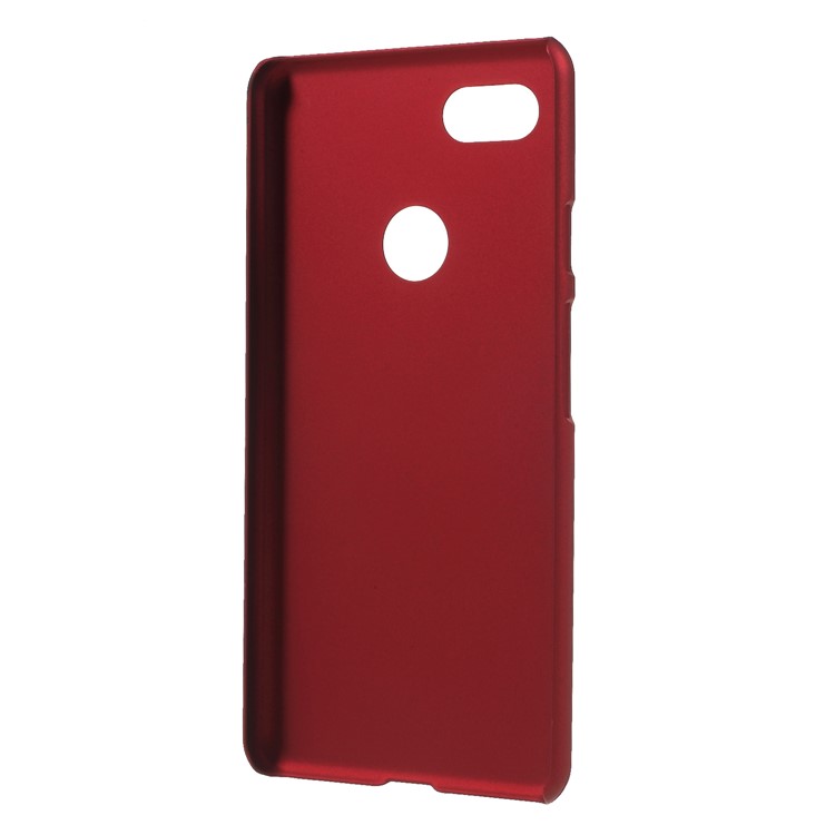 Rubberized Hard Plastic Back Case for Google Pixel 3 XL / XL3 - Red-3
