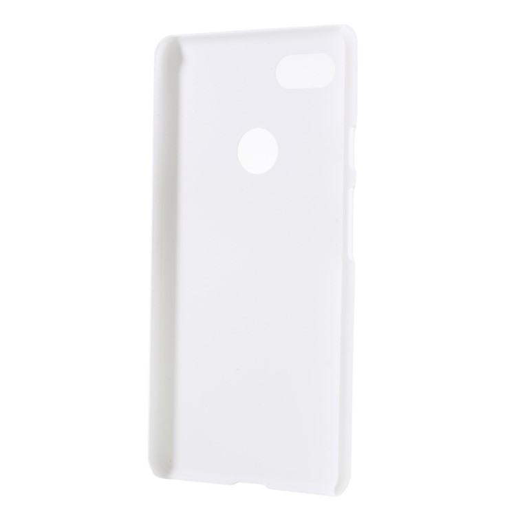 Rubberized Hard Plastic Back Shell for Google Pixel 3 XL / XL3 - White-3