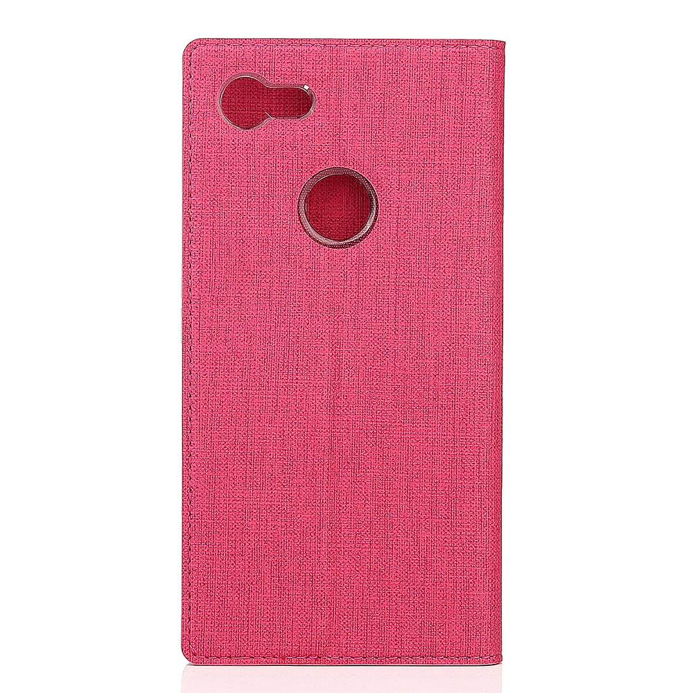 VILI DMX Cross Texture Téléphone Portable Case de Carte de Carte en Cuir Pour Google Pixel 3 - Rose