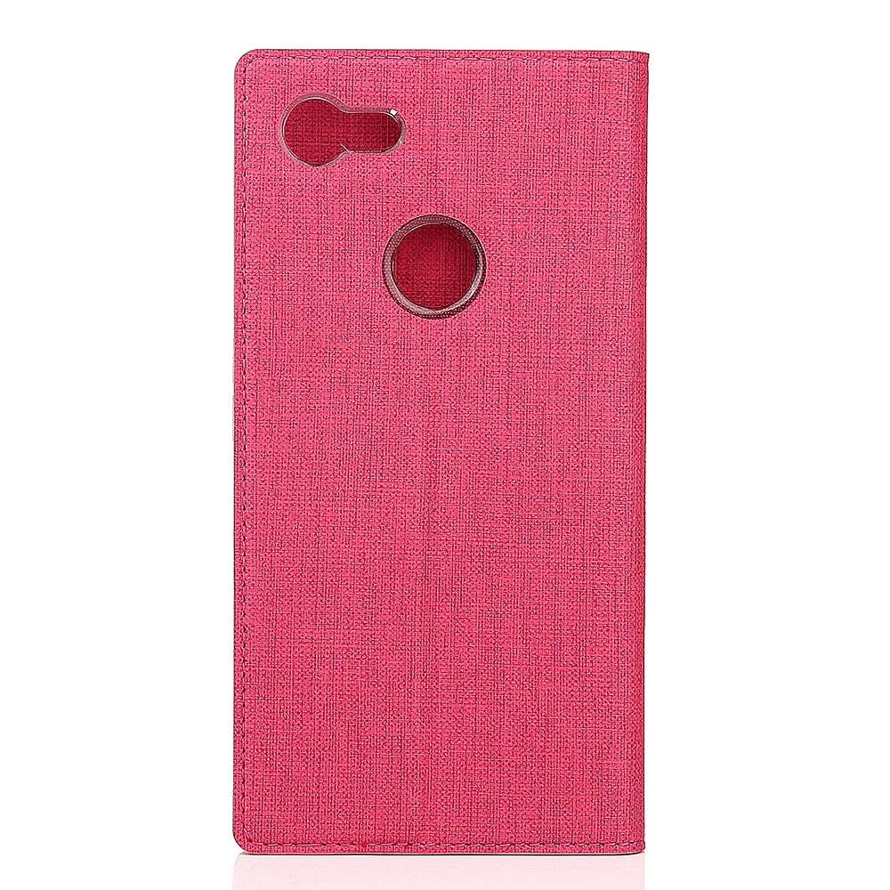 VILI DMX Cross Texture Leather Card Holder Case for Google Pixel 3 XL - Rose-2