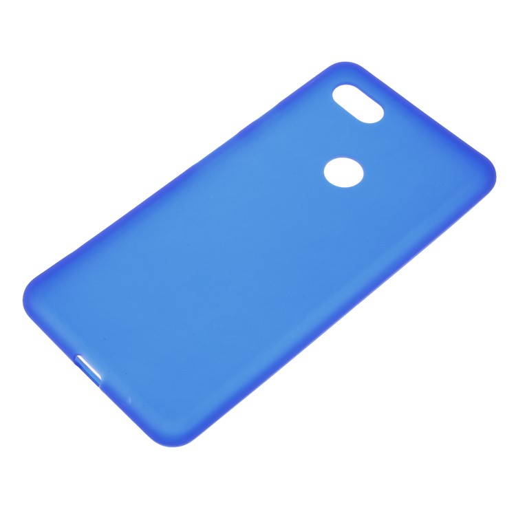Double-sided Matte Anti-fingerprint TPU Protective Back Cover for Google Pixel 3 XL - Blue-1