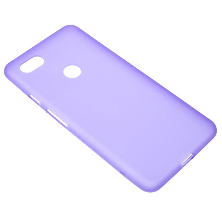 Double-sided Matte Anti-fingerprint TPU Protector Back Shell for Google Pixel 3 XL - Purple-3