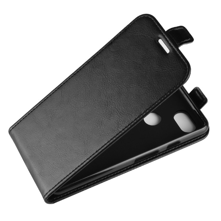 Crazy Horse Vertical Flip PU Leather Case for Google Pixel 3 XL - Black-4