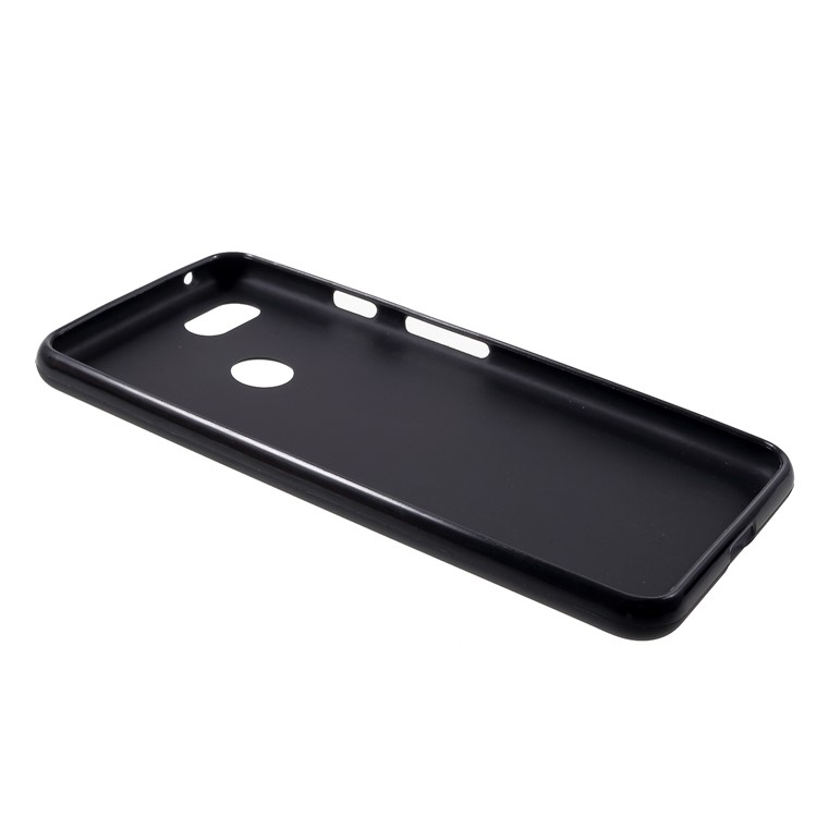 Double-sided Matte TPU Cell Phone Case Accessory for Google Pixel 3 - Black-4