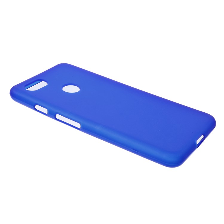 Double-sided Matte TPU Phone Cover for Google Pixel 3 - Blue-2