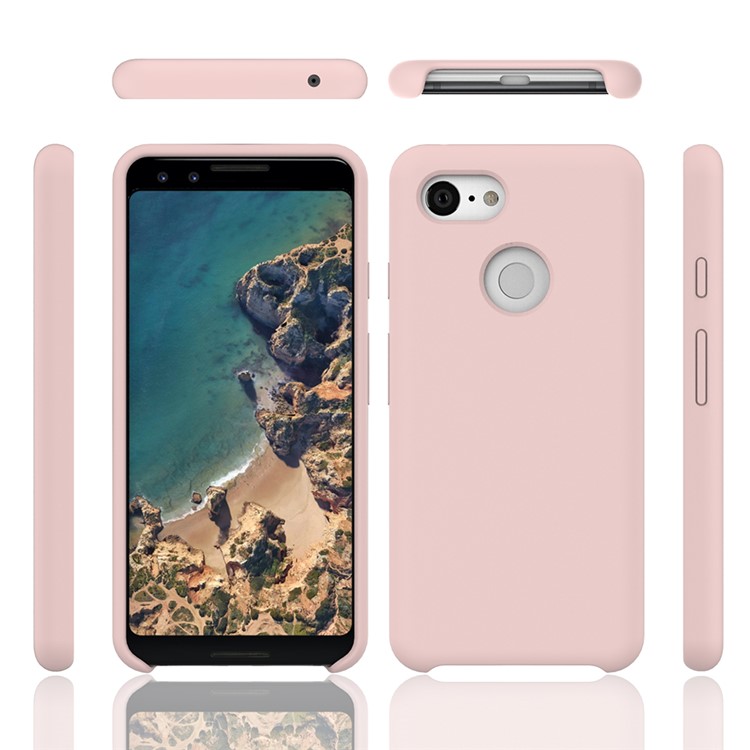 Purchased Liquid Silicone Cell Phone Case For Google Pixel 3 Xl Pink