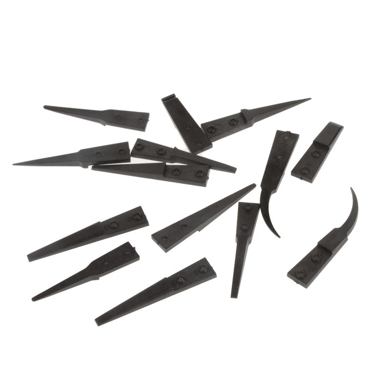8 Pairs Anti-static Interchangeable Tweezer Tips with Tweezer Handle and Phillips Screwdriver-2