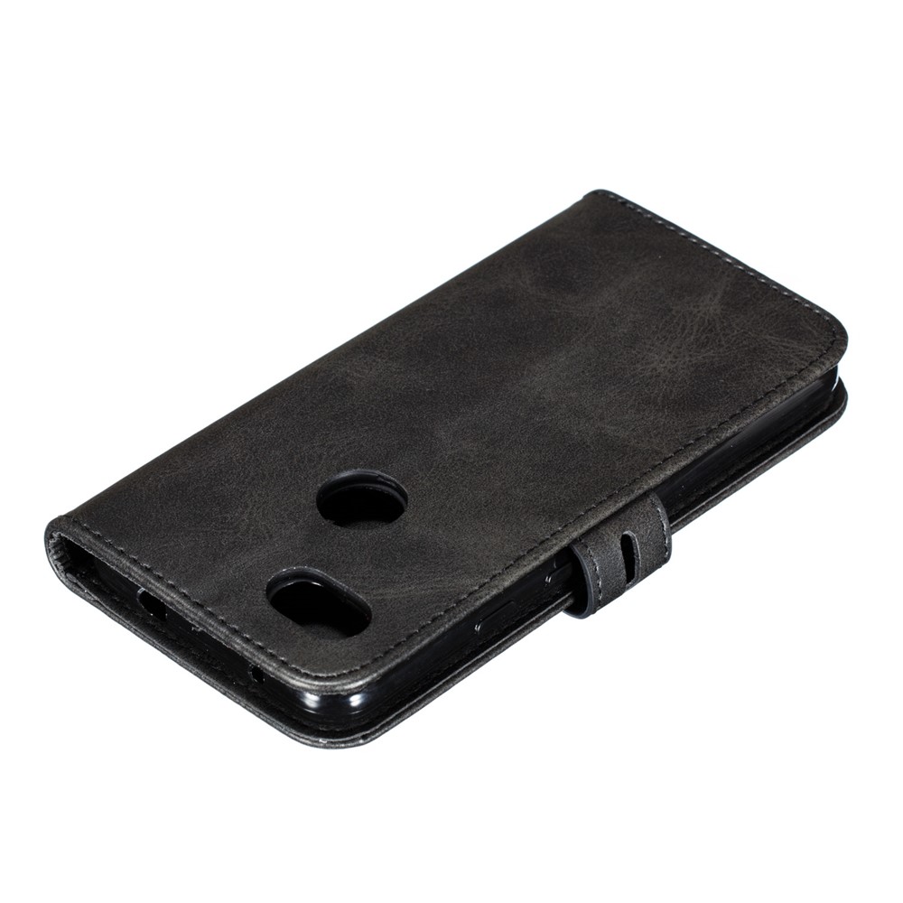 Imprinted Cat Pattern Wallet Leather Stand Case for Google Pixel 3a - Black-8
