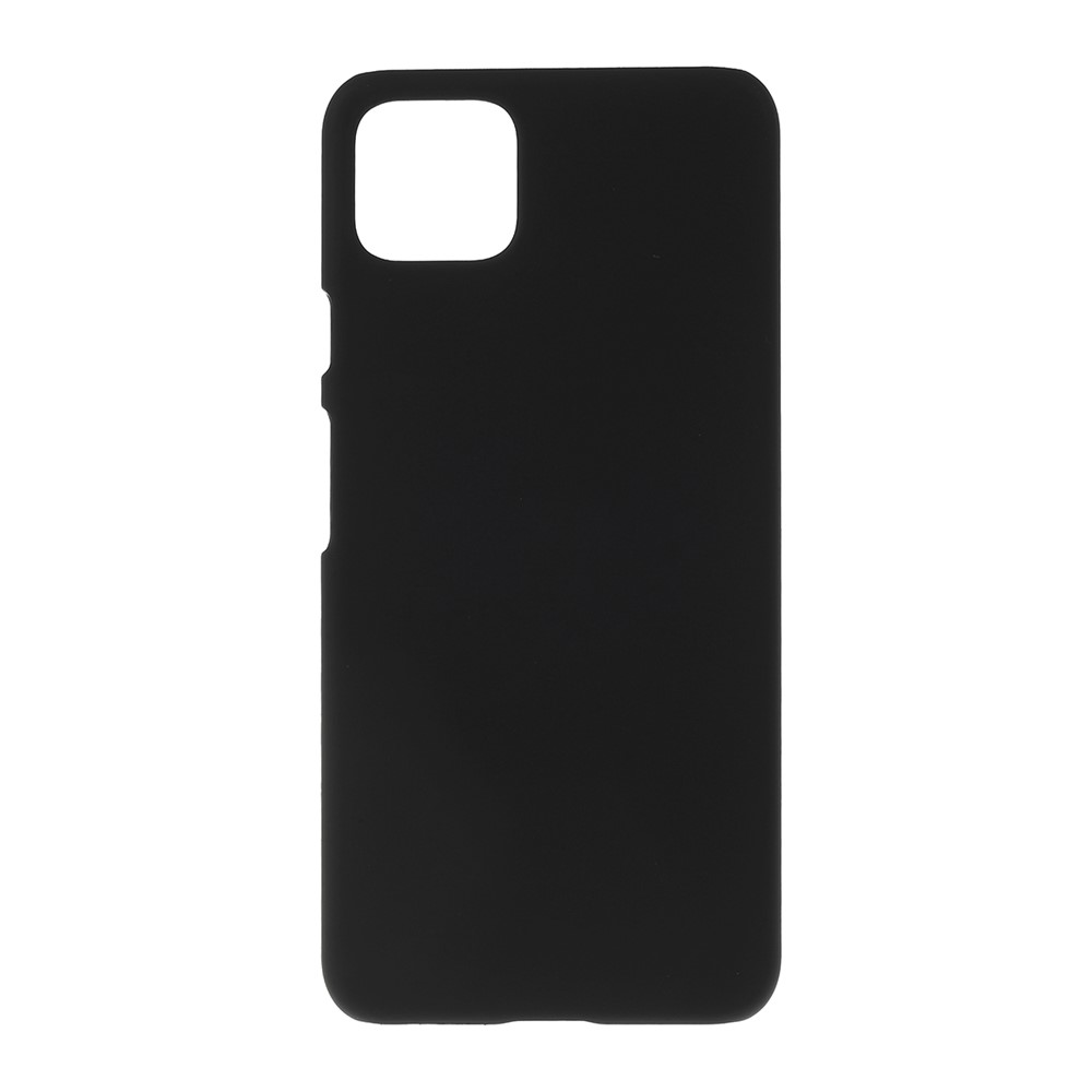Rubberized Hard PC Back Case for Google Pixel 4 XL - Black-1