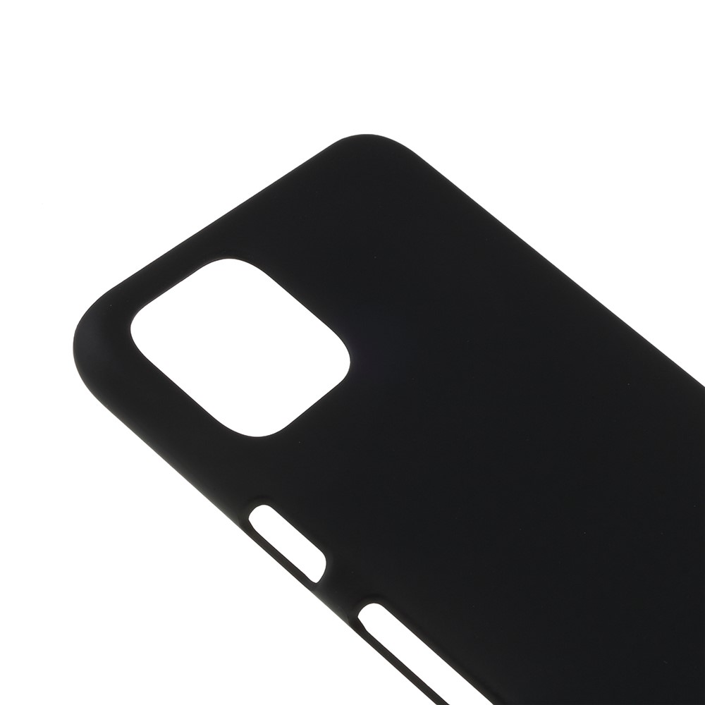 Rubberized Hard PC Back Case for Google Pixel 4 XL - Black-4