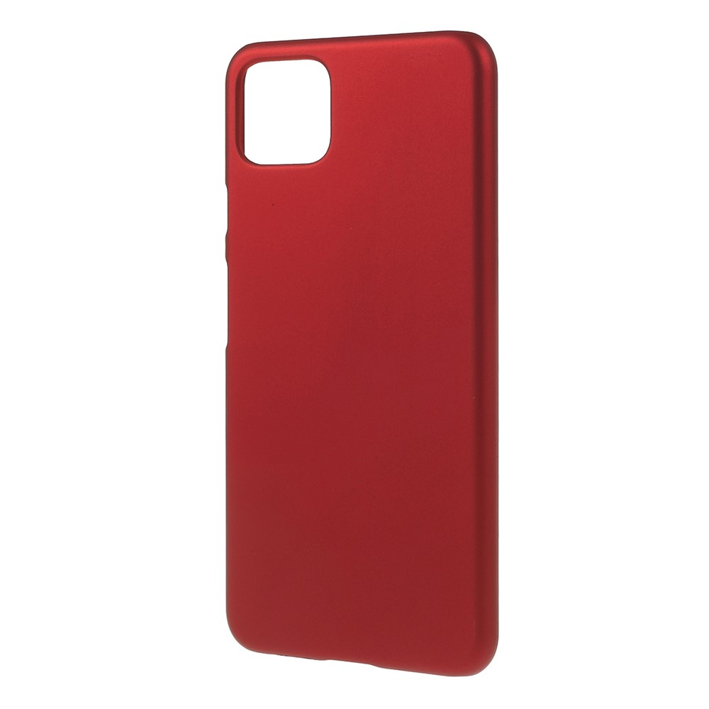 Estuche Rígido De Goma Para PC Para Google Pixel 4 XL - Rojo-3