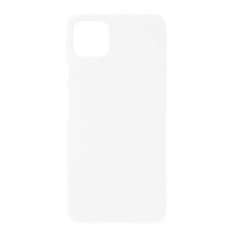 Rubberized Hard PC Back Case for Google Pixel 4 XL - White-1