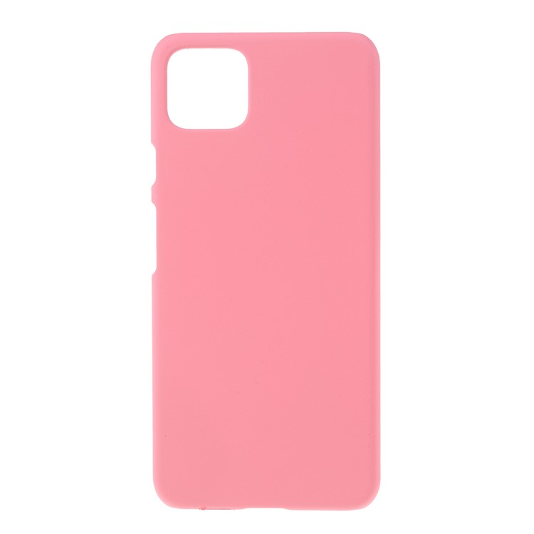 Rubberized Hard PC Back Case for Google Pixel 4 XL - Pink-1