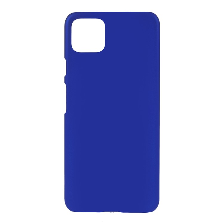 Rubberized Hard PC Back Case for Google Pixel 4 XL - Blue-1