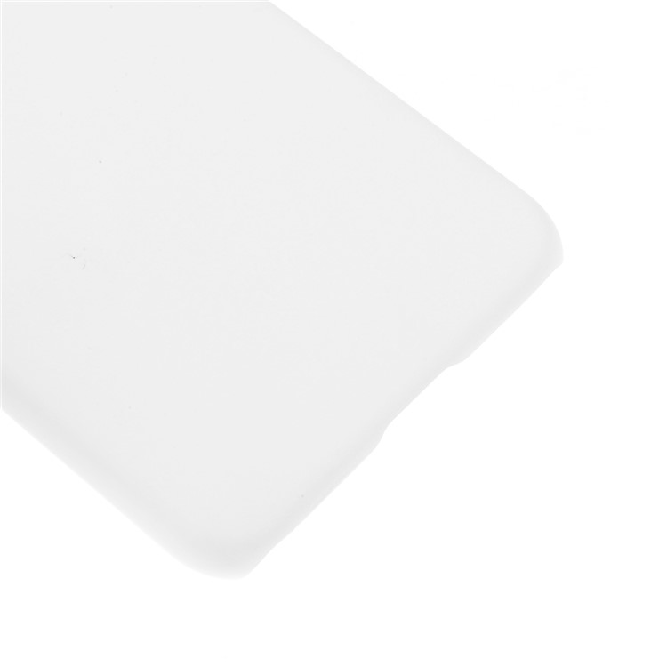 Rubberized PC Cell Phone Hard Case for Google Pixel 4 - White-6