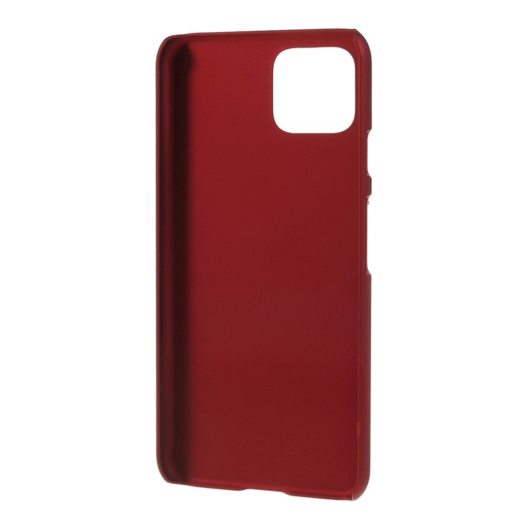 Rubberized PC Cell Phone Hard Case for Google Pixel 4 - Red-3