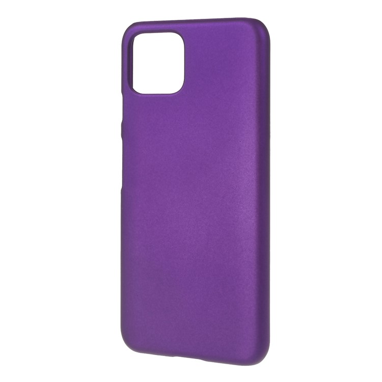 Rubberized PC Cell Phone Hard Case for Google Pixel 4 - Purple-2
