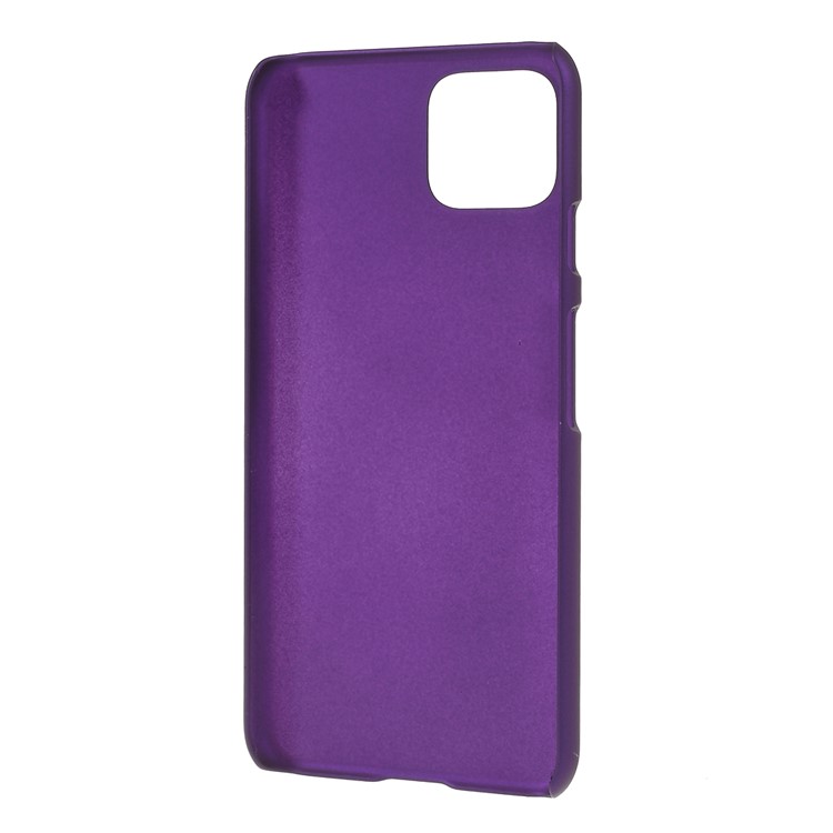 Rubberized PC Cell Phone Hard Case for Google Pixel 4 - Purple-3