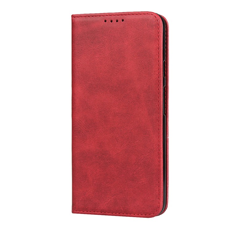 Auto-absorbed Wallet Leather Protection Phone Cover for Google Pixel 3a XL - Red-2
