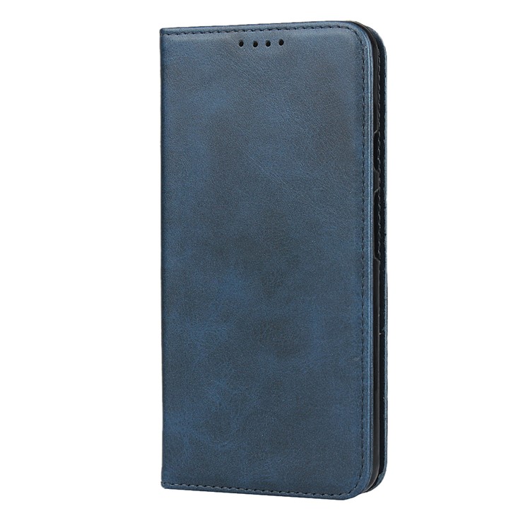 Auto-absorbed Wallet Leather Protection Phone Cover for Google Pixel 3a XL - Blue-2