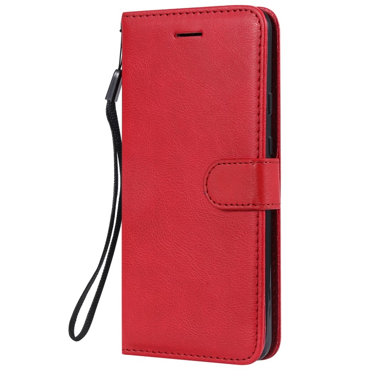 Magnetic Leather Stand Case for Google Pixel 3a XL - Red-2
