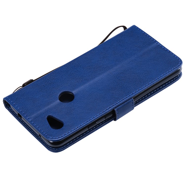 Magnetic Leather Stand Case for Google Pixel 3a XL - Blue-6