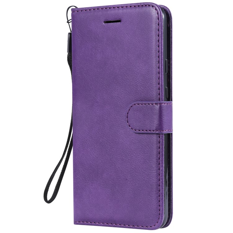Magnetic Leather Stand Case for Google Pixel 3a XL - Purple-2