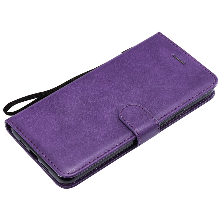 Magnetic Leather Stand Case for Google Pixel 3a XL - Purple-5