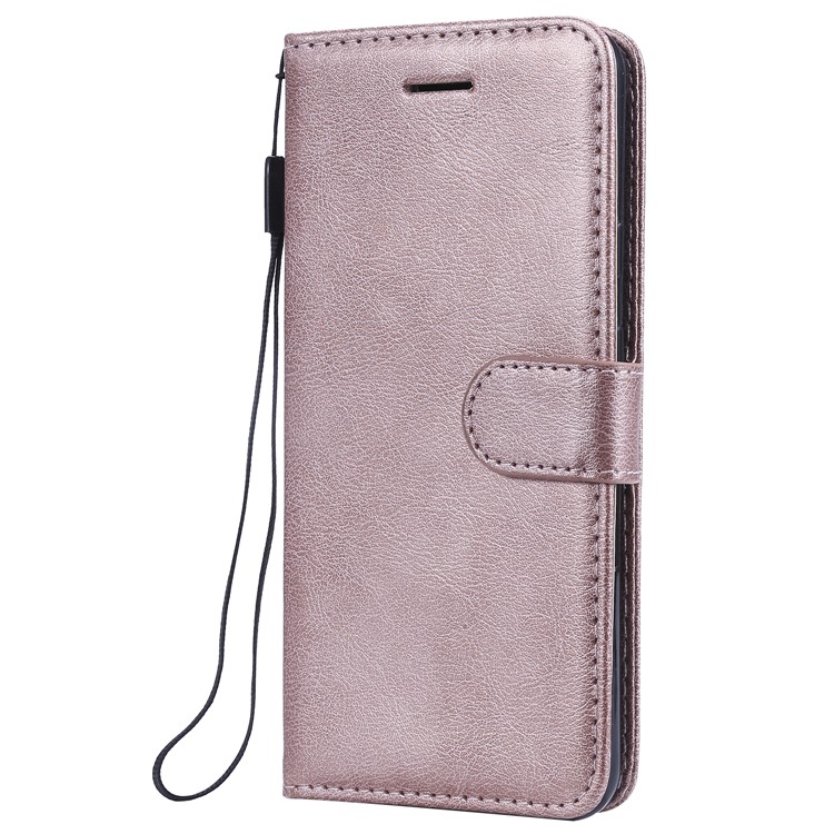 Wallet Leather Cell Phone Case for Google Pixel 3a - Rose Gold-2