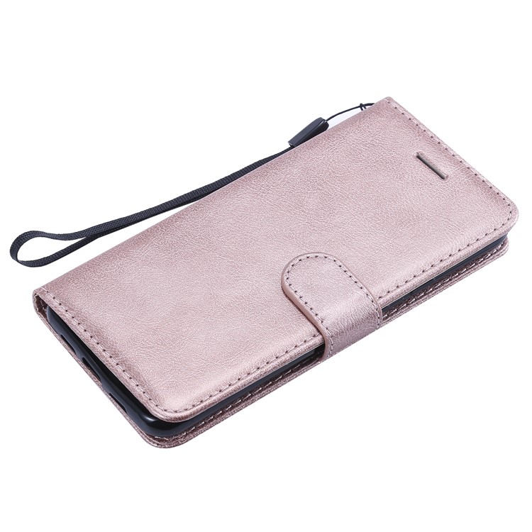 Wallet Leather Cell Phone Case for Google Pixel 3a - Rose Gold-7