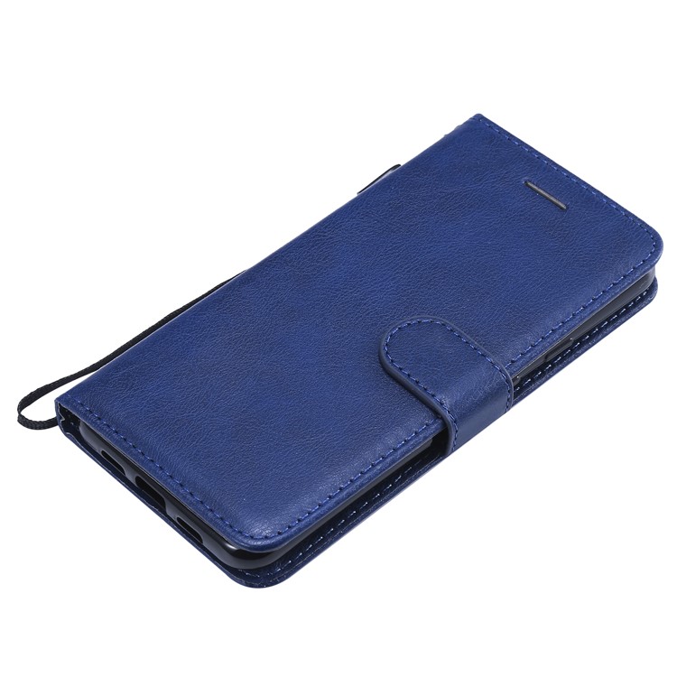 Wallet Leather Cell Phone Case for Google Pixel 3a - Blue-7