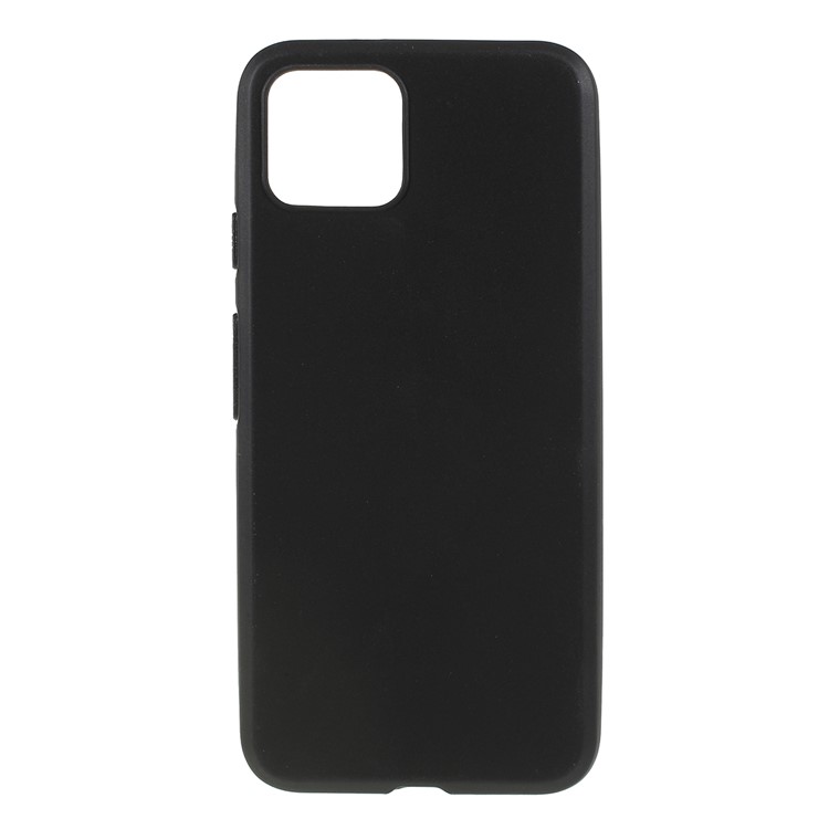 10Pcs/Pack Double-sided Matte TPU Phone Cover for Google Pixel 4 - Black-1